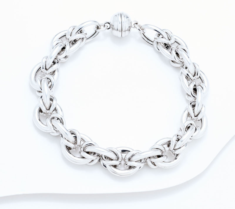 David Markstein Bronze Debut Status Byzantine Bracelet — View 7