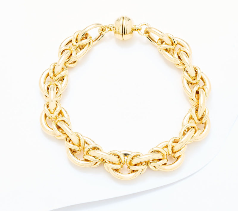 David Markstein Bronze Debut Status Byzantine Bracelet — View 13