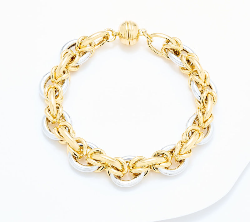 David Markstein Bronze Debut Status Byzantine Bracelet — View 11