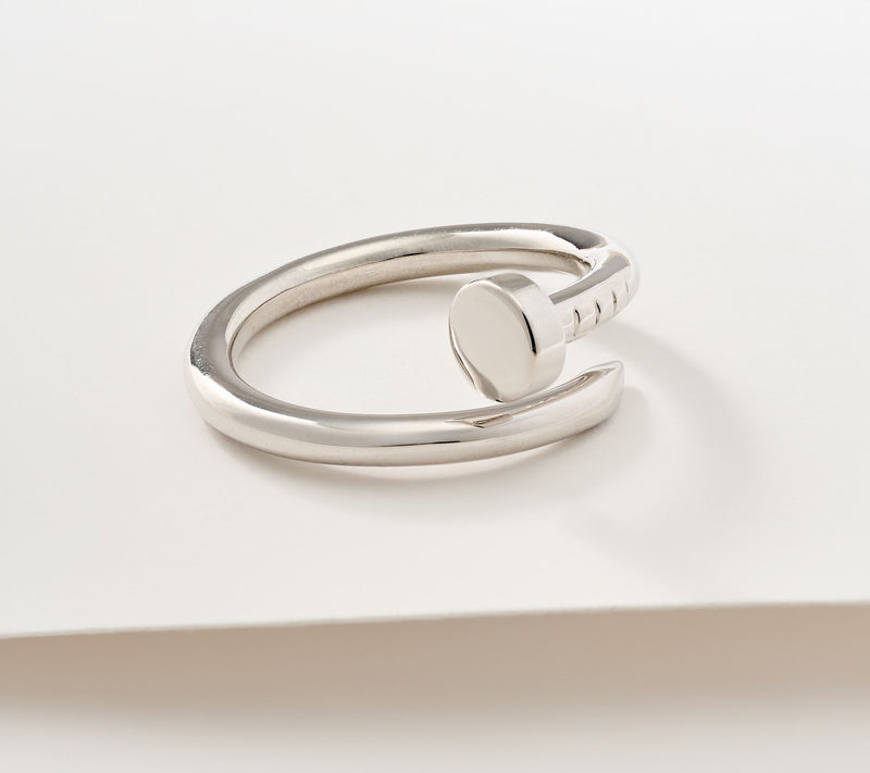 David Markstein Bronze Luxe Nail Head Ring — View 5