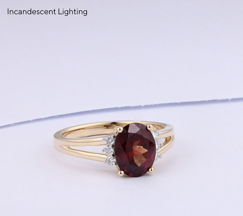Vault Discoveries Madagascar Color Change Garnet, 14K — View 6