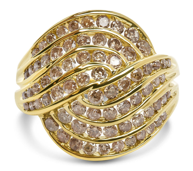 Haus of Brilliance 2.00 cttw Diamond Cocktail Ring, 10K — Main view