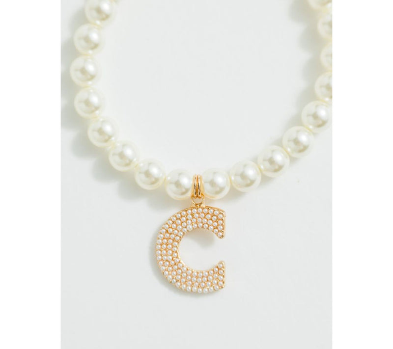Violet and Brooks Pearlie Initial Stretch Bracelet — View 31