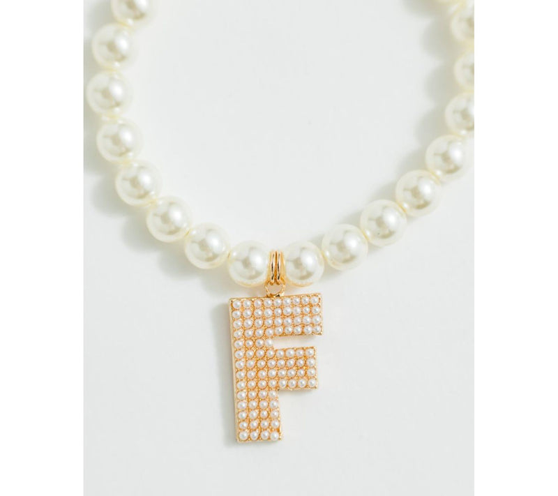 Violet and Brooks Pearlie Initial Stretch Bracelet — View 34