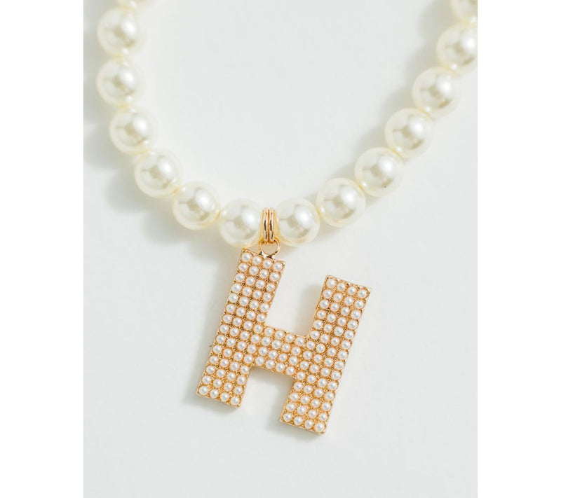 Violet and Brooks Pearlie Initial Stretch Bracelet — View 36