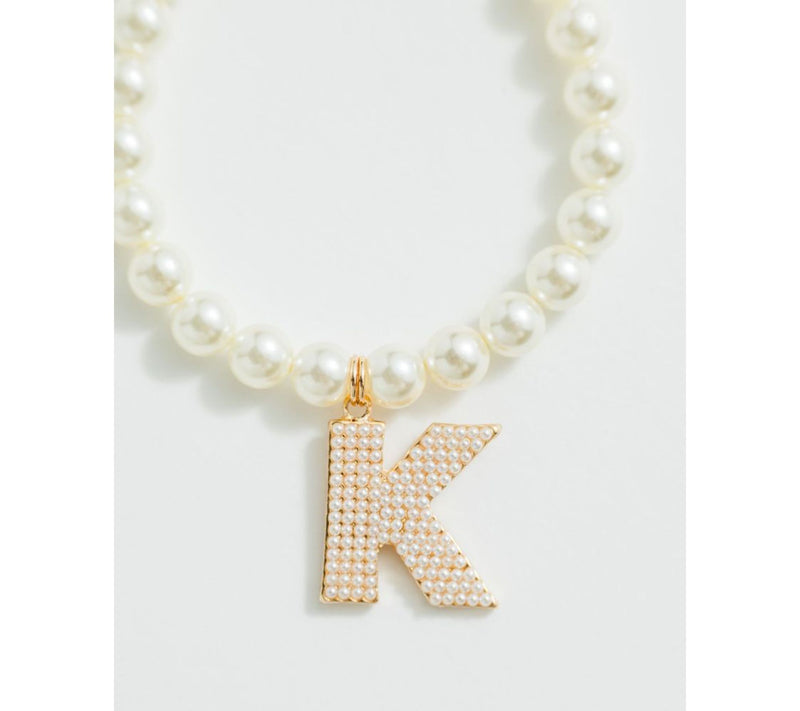Violet and Brooks Pearlie Initial Stretch Bracelet — View 38