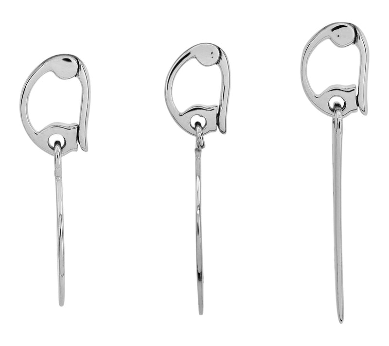 Diamonique Live, Laugh, Love Pendant Set, Sterling Silver — View 3
