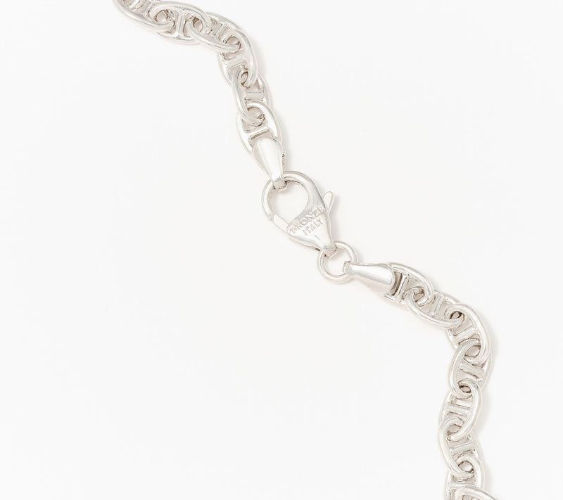 David Markstein Bronze Status Marine Link Necklace 18" — View 3