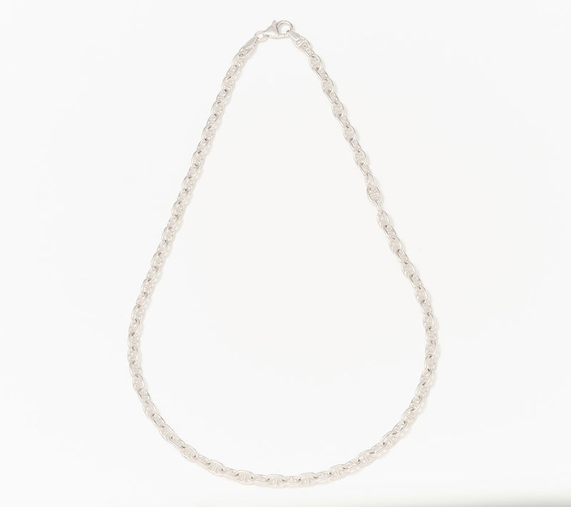 David Markstein Bronze Status Marine Link Necklace 18" — View 2
