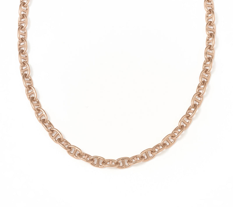 David Markstein Bronze Status Marine Link Necklace 18" — View 11