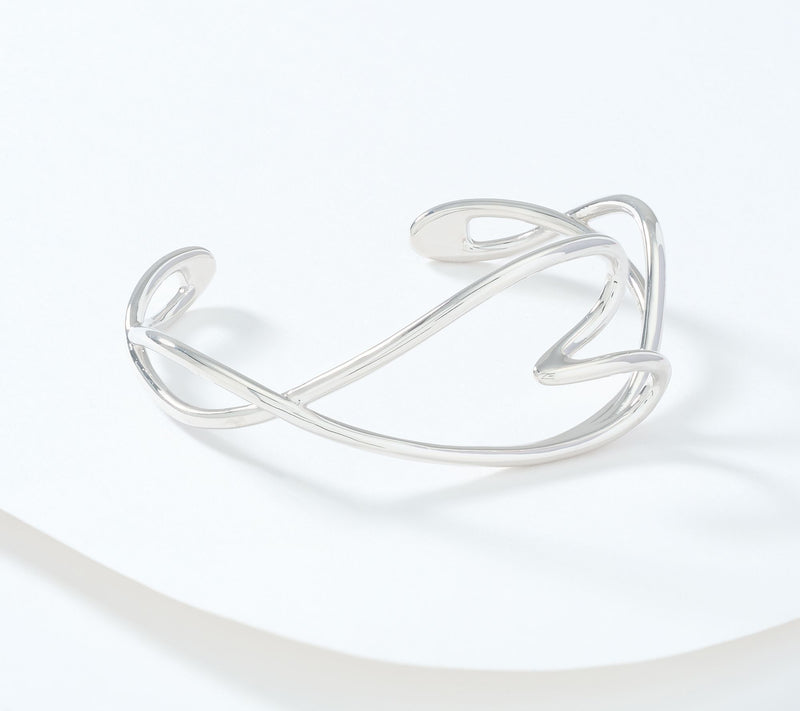 David Markstein Bronze Modern Couture Heart Cuff — View 10