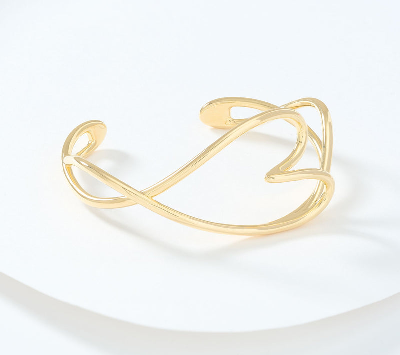 David Markstein Bronze Modern Couture Heart Cuff — View 11