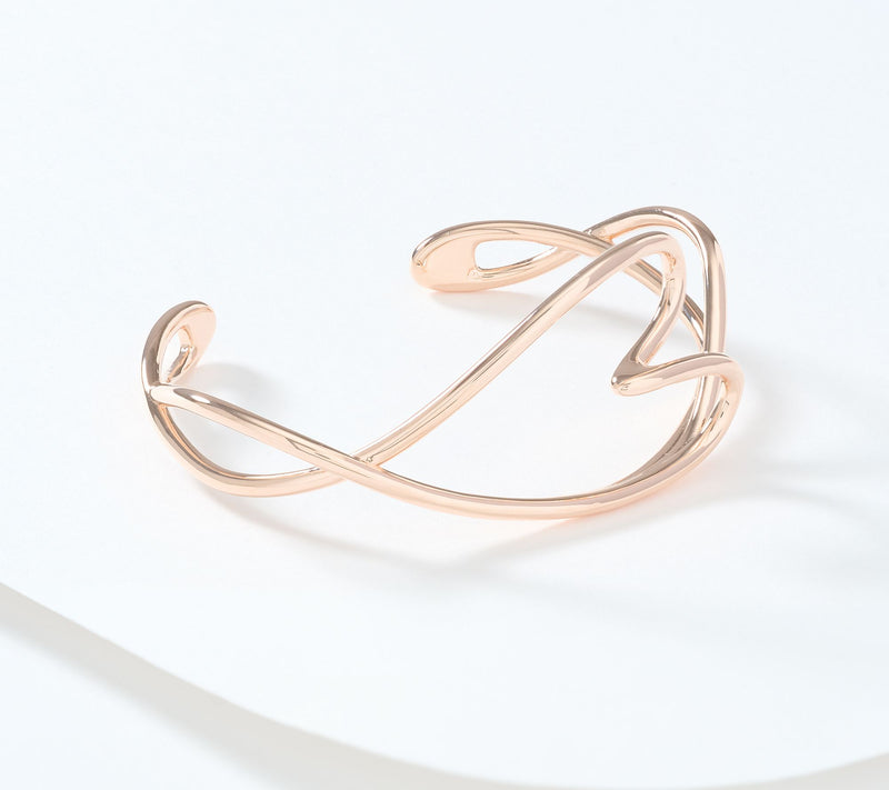 David Markstein Bronze Modern Couture Heart Cuff — Main view