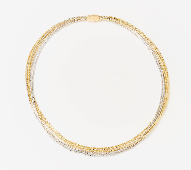 David Markstein Bronze 7-Strand Omega Necklace — Main view