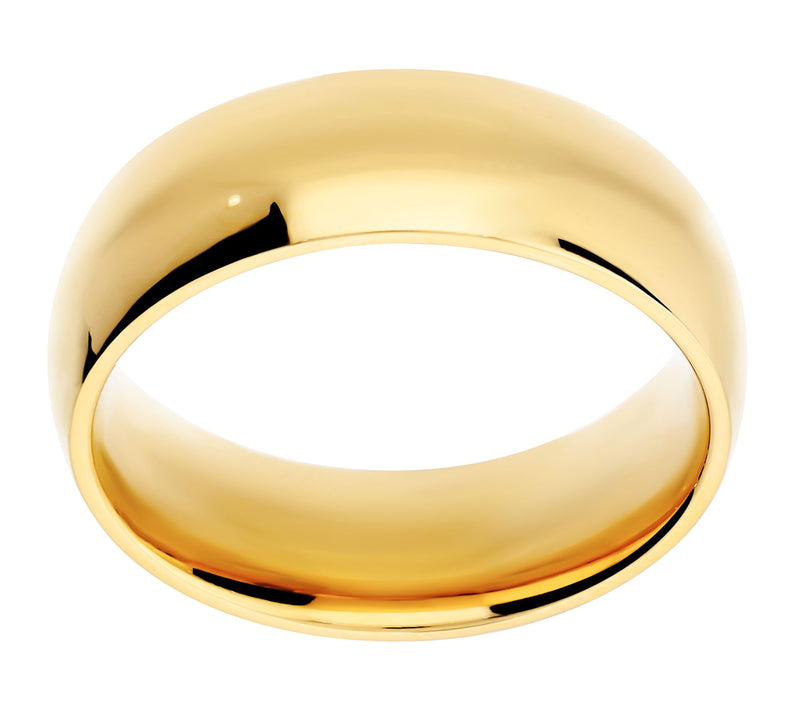 Steel By Design Wedding Band Ring — View 8