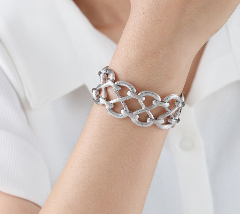 Ariva Sterling Silver Ophelia Bracelet — View 5