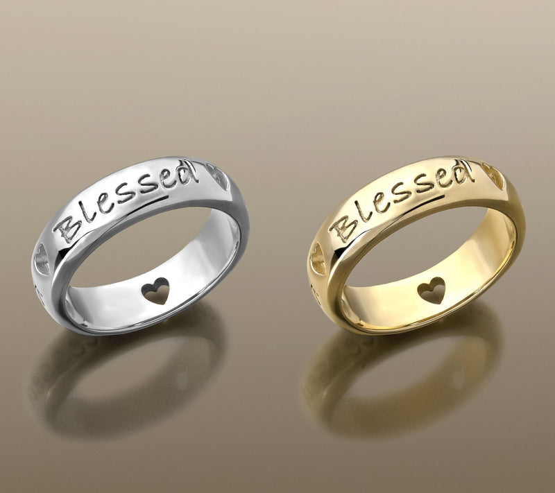 Christian James by Scott Grimes Sterling Silver Inspirational Message Ring — View 10