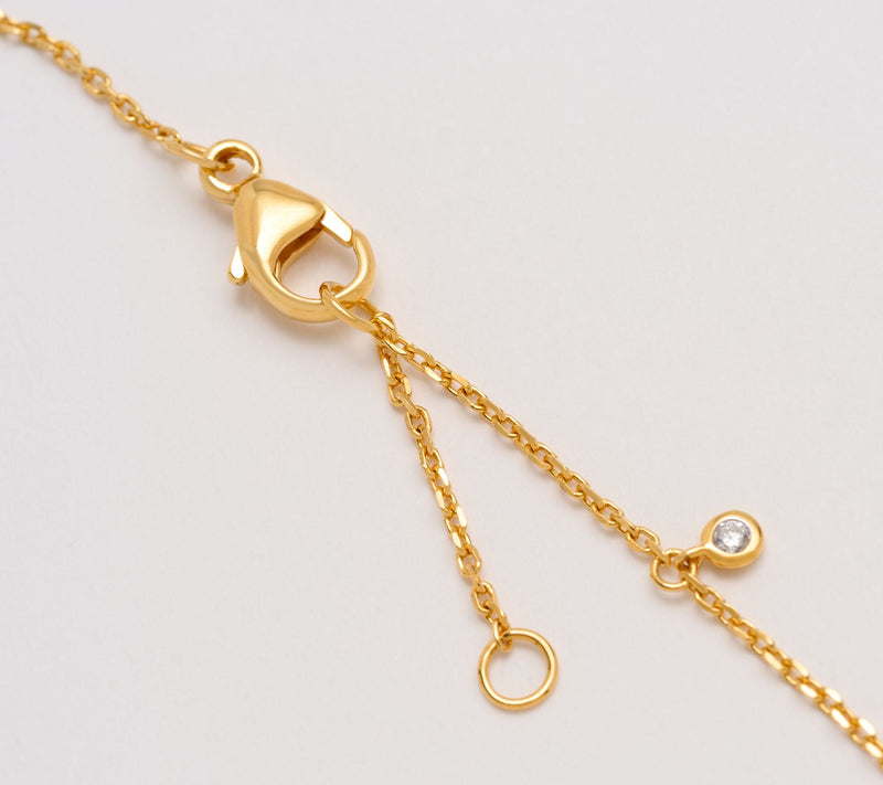 Affinity Diamonds .25 cttw Clover Station Bracelet, Sterl — View 2