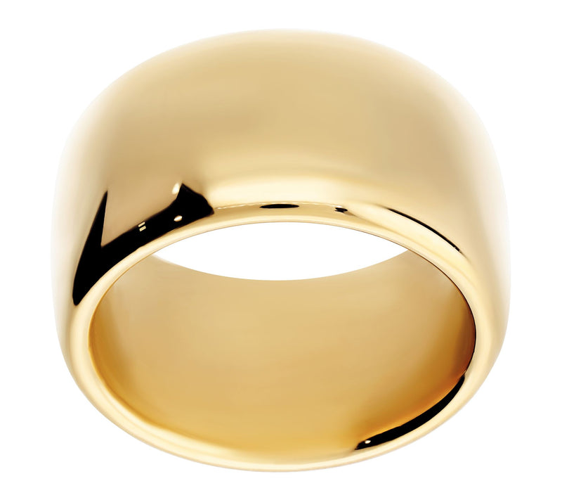 Bellaoro Wide Band Ring, 14K Gold Over Resin — View 8