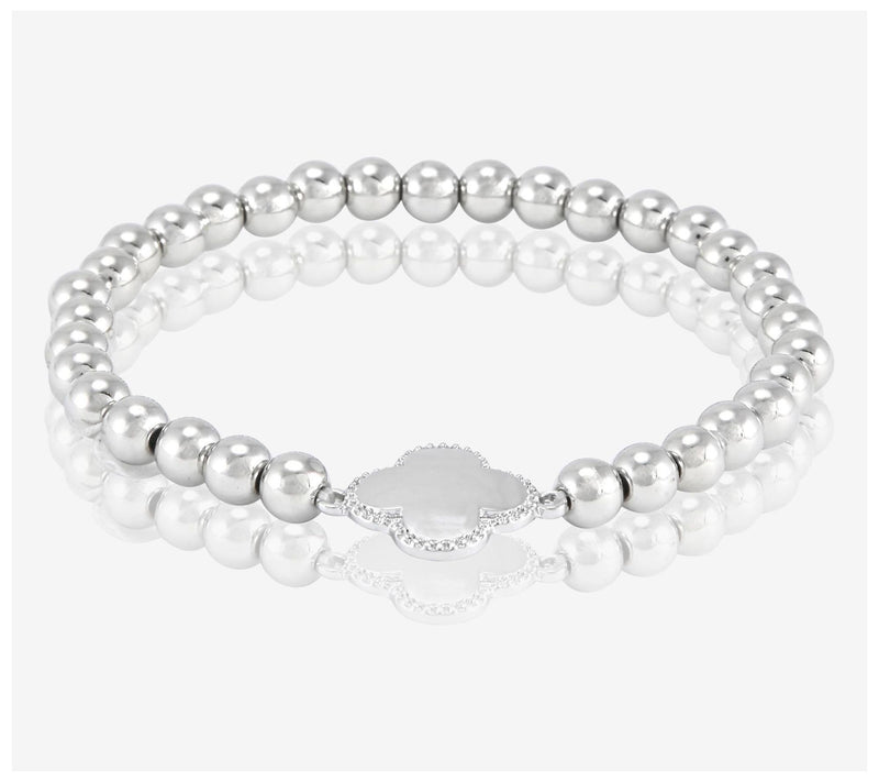 Tahari Women's Silvertone 5 Piece Watch & Bracelet Set — View 4