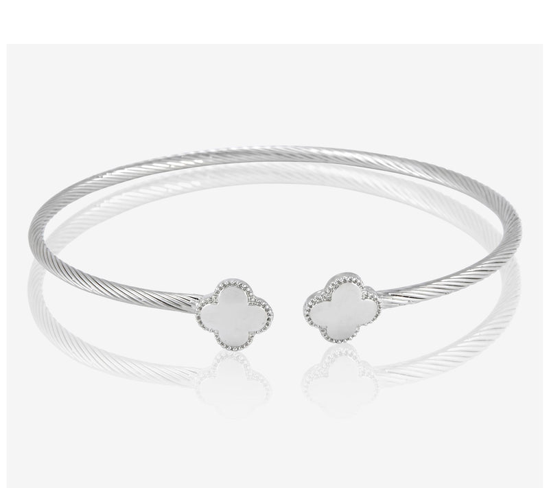 Tahari Women's Silvertone 5 Piece Watch & Bracelet Set — View 5