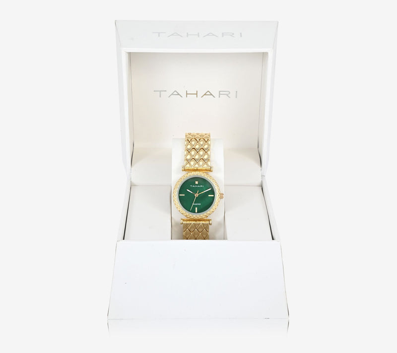 Tahari Women's Goldtone Diamond Accent Watch — View 2