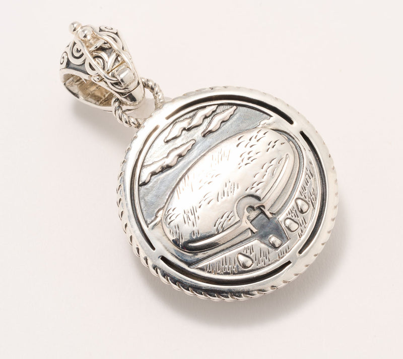 JAI Ireland Sterling Silver Newgrange Texture Enhancer, 12.4g — View 2