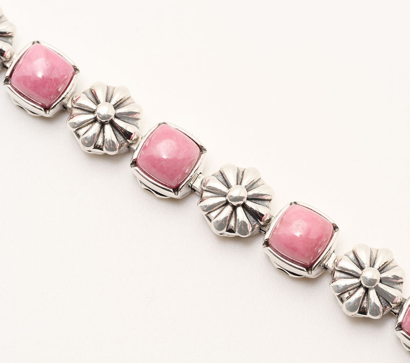 American West Sterling Cushion Cut Tennis Bracelet — View 2