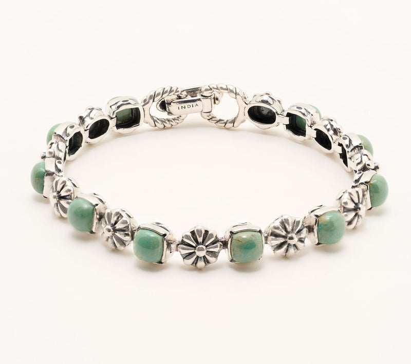 American West Sterling Cushion Cut Tennis Bracelet — View 15