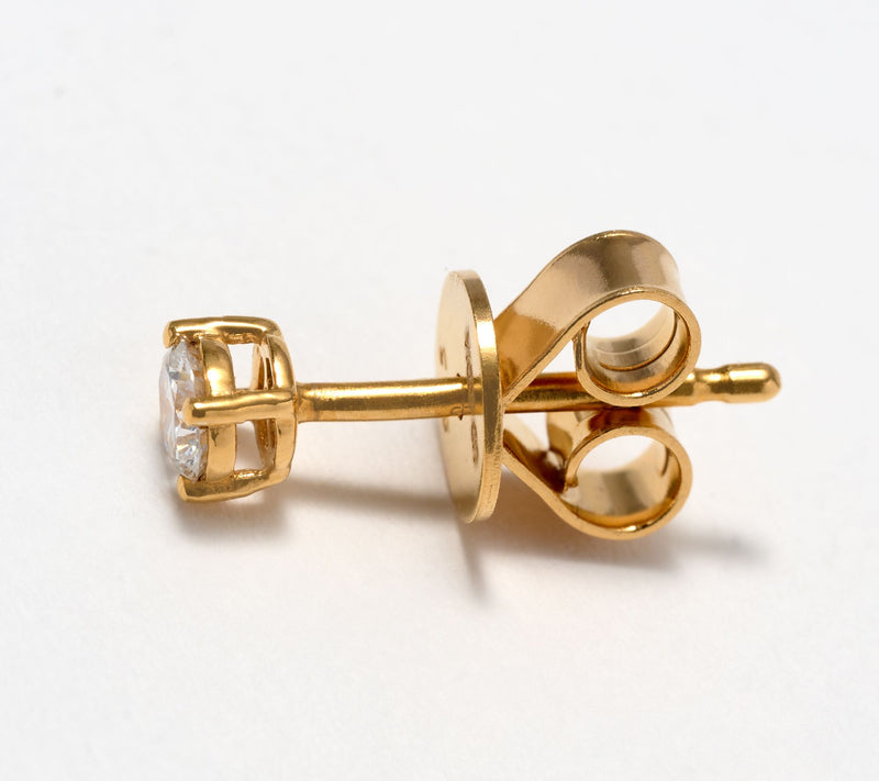 Fire Light Lab Grown Diamond 0.25 cttw Studs, Sterling Silver — View 7