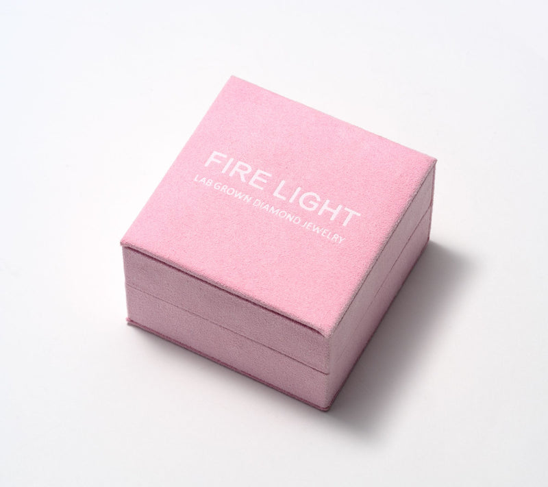 Fire Light Lab Grown Diamond 1.00 cttw Studs, Sterling Silver — View 8