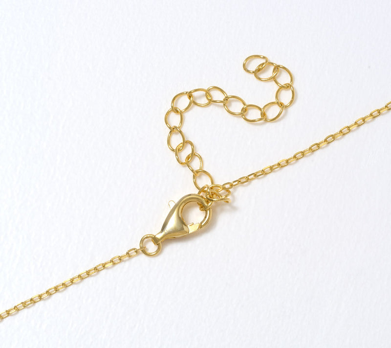 Diamonique Pave Heart Necklace, Sterling Silver — View 7