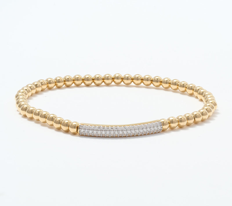 Fire Light Lab Grown Diamond 0.48 cttw Lab Bar Bracelet — View 5