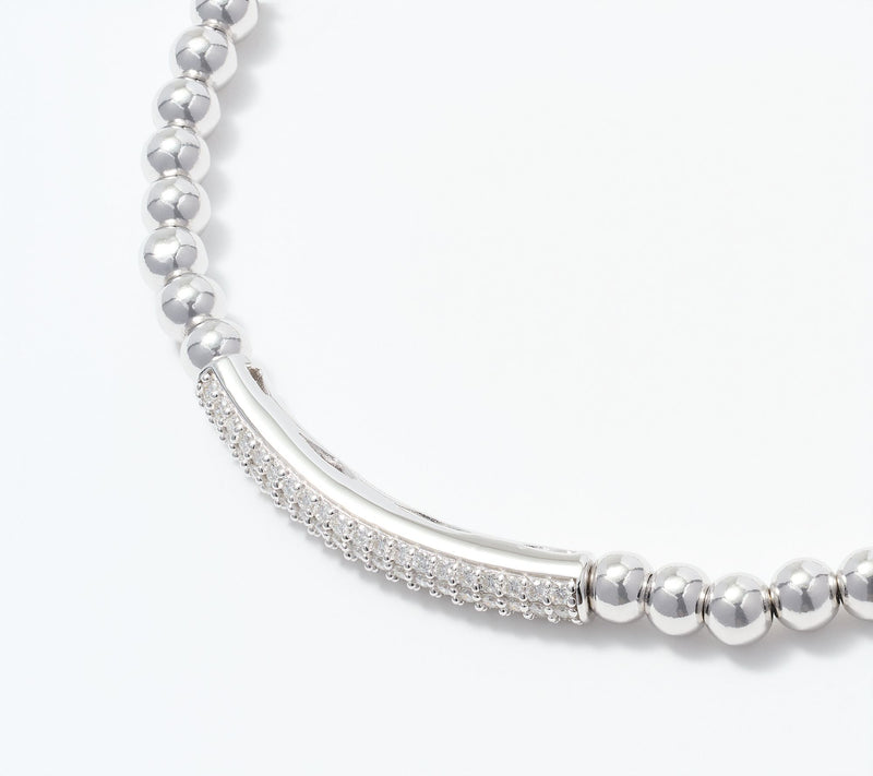 Fire Light Lab Grown Diamond 0.48 cttw Lab Bar Bracelet — View 6