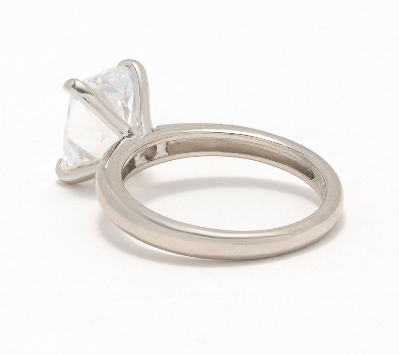 Diamonique Classics 4.00 cttw Ring, Sterling — View 2