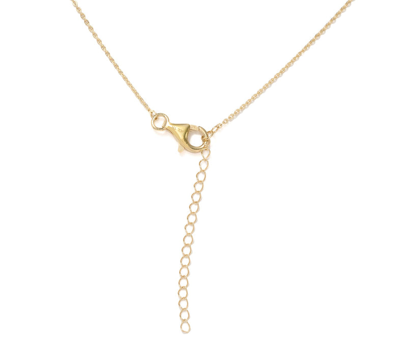 Diamonique Crisscross Necklace, Sterling Silver — View 3