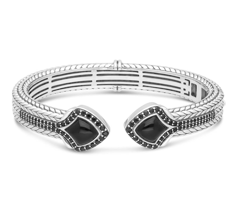 Tiffany Kay Studio Sterling Onyx & Black SpinelCuff — Main view
