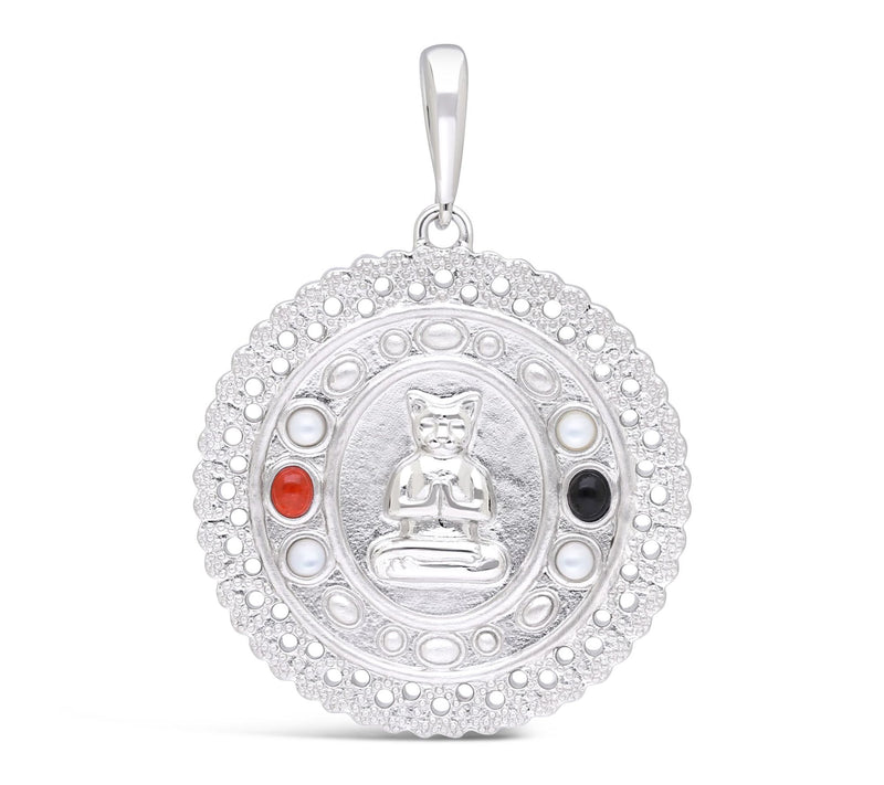 Goddaughters Sterling Silver Gemstones Zen CatEnhancer — View 7