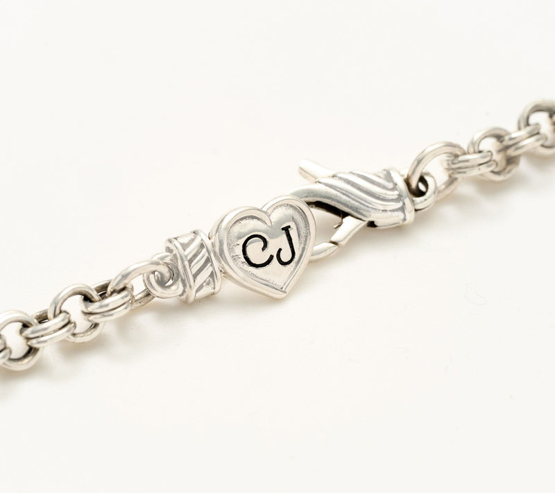 Christian James by Scott Grimes Sterling Silver Rainbow Bridge Charm Bracelet — View 2