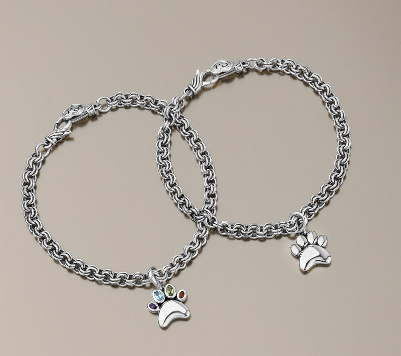Christian James by Scott Grimes Sterling Silver Rainbow Bridge Charm Bracelet — View 4