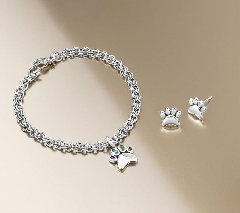 Christian James by Scott Grimes Sterling Silver Rainbow Bridge Charm Bracelet — View 6