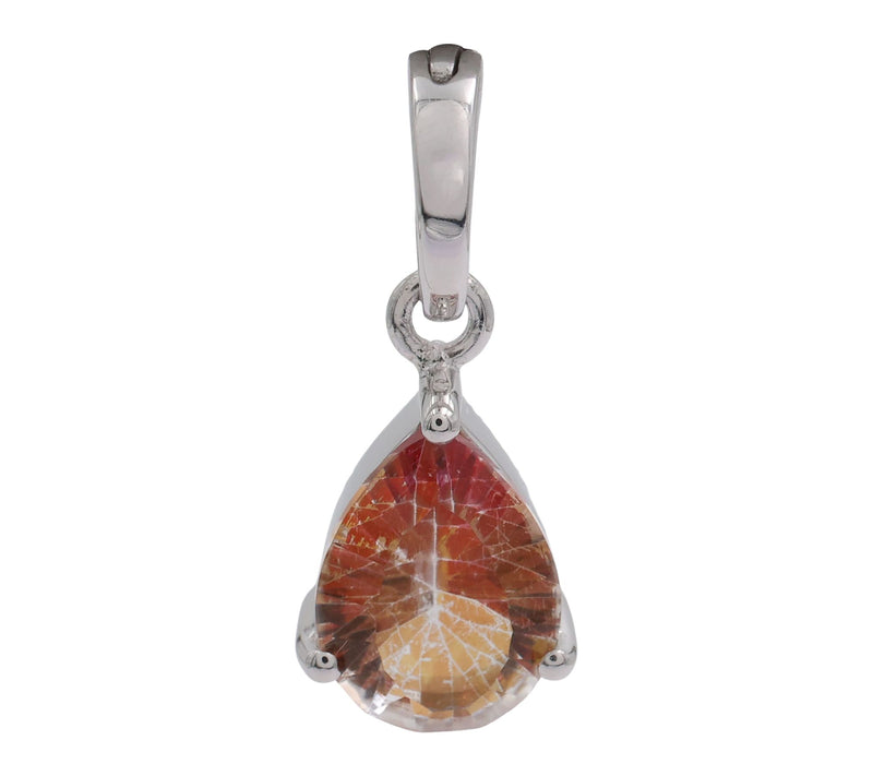 Affinity Gems Coated Quartz Vario Bail Pendant,Sterling — Main view