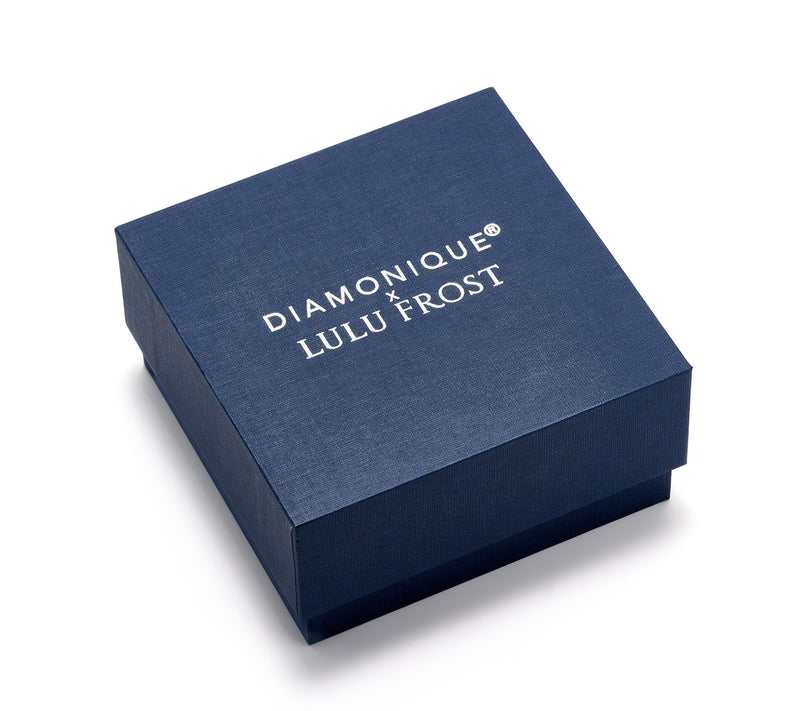 Diamonique x Lulu Frost Initial Charm Enhancer, 14k Plated — View 24