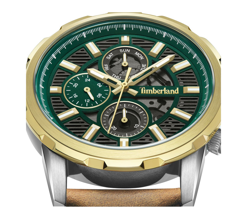Timberland Men's Hampton Harbour Stainless Two-Tone Watch — View 4