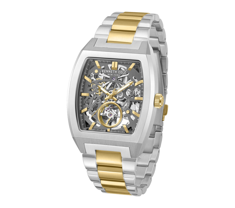 Kenneth Cole New York Men's Automatic Two-ToneWatch — View 3