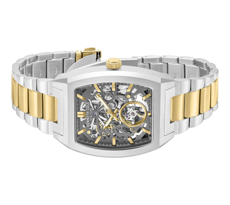 Kenneth Cole New York Men's Automatic Two-ToneWatch — View 4