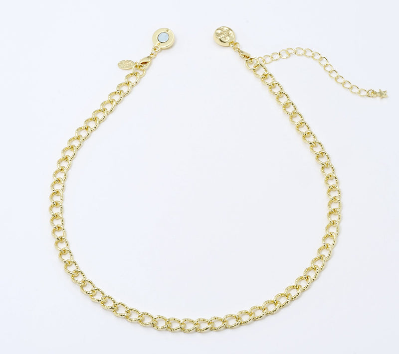 Kirks Folly Paris 18" Chain Necklace with Magnetic Closure — View 2