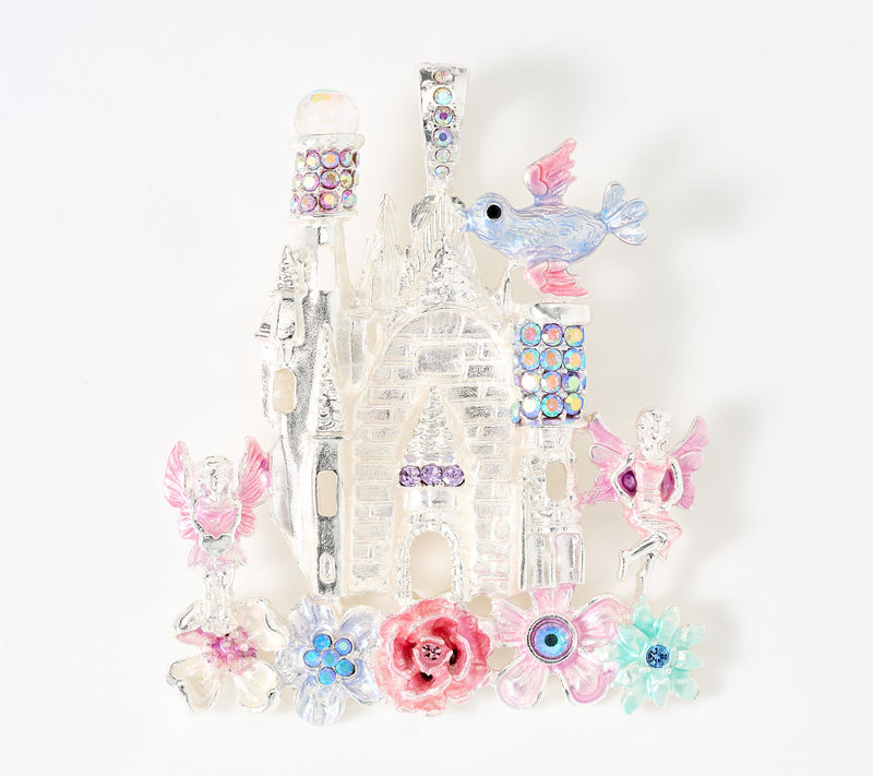 Kirks Folly Spring Palace Foldover Pendant Necklace — View 6
