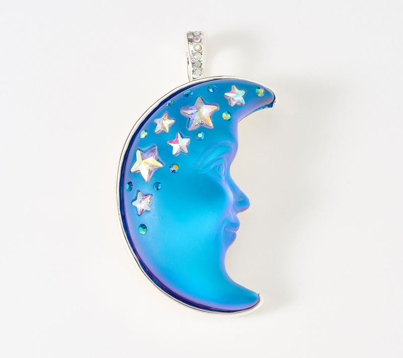 Kirks Folly Venus Illusion Moon Shadow Foldover Pendant — View 6