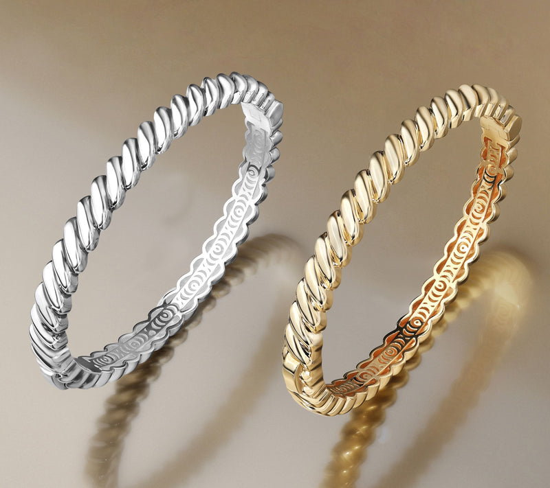 Christian James by Scott Grimes San Marco Sterling Bangle 20.0-26.5g — View 4